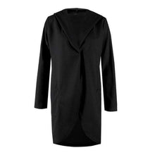 Load image into Gallery viewer, Autumn and winter long-sleeved hooded fashion loose woolen coat pocket Plus Size Long Coats Fashion Women's  Coats - Ole Misc.