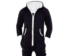Load image into Gallery viewer, Hot Cartoon Animal Anime Cosplay Siamese Pajamas Onesies Home Clothes Solid Color Conjoined Pajamas Men's Home Comfort Jumpsuit - Ole Misc.