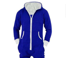 Load image into Gallery viewer, Hot Cartoon Animal Anime Cosplay Siamese Pajamas Onesies Home Clothes Solid Color Conjoined Pajamas Men's Home Comfort Jumpsuit - Ole Misc.