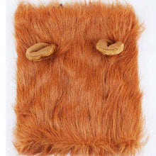 Load image into Gallery viewer, Cute Pet Dog Cat Cosplay Clothes Transfiguration Costume Lion Mane Warm Wig Large Dog Party Decoration With Ear Pet Accessories - Ole Misc.