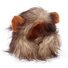 Load image into Gallery viewer, Funny Cute Pet Cat Costume Lion Mane Wig Cap Hat for Cat Dog Halloween Christmas Clothes Fancy Dress with Ears Pet Clothes - Ole Misc.
