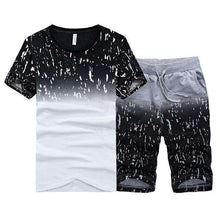 Load image into Gallery viewer, Tracksuit Male 2018 Men Clothing Set Fitness Tracksuit Summer Casual Men Shorts + T shirt Men's Suit 2 Pieces Sets Plus Size 4XL - Ole Misc.