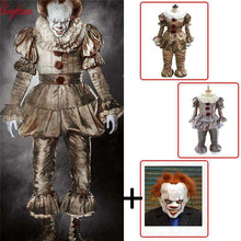 Load image into Gallery viewer, Clown cosplay Stephen King's It Pennywise Cosplay Costume Adult men women Fancy Halloween horror costume Batman Men adult mask - Ole Misc.
