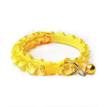 Load image into Gallery viewer, Sale 1PC  Dog Cat Lace Collar Buckle Collar Lovely  For Pet Accessories Adjustable With Bell Pet Supplies - Ole Misc.