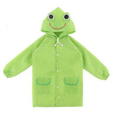 Load image into Gallery viewer, 1pcs Cartoon Animal Children's Waterproof Rain Coat Polyester Clothes Children Baby Boys Girls Jacket Coat Rainwear Rainsuit - Ole Misc.