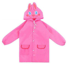 Load image into Gallery viewer, 1pcs Cartoon Animal Children's Waterproof Rain Coat Polyester Clothes Children Baby Boys Girls Jacket Coat Rainwear Rainsuit - Ole Misc.