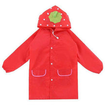 Load image into Gallery viewer, 1pcs Cartoon Animal Children's Waterproof Rain Coat Polyester Clothes Children Baby Boys Girls Jacket Coat Rainwear Rainsuit - Ole Misc.