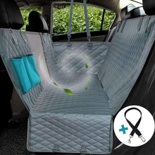 Load image into Gallery viewer, Dog Car Seat Cover View Mesh Waterproof Pet Carrier Car Rear Back Seat Mat Hammock Cushion Protector With Zipper And Pockets - Ole Misc.