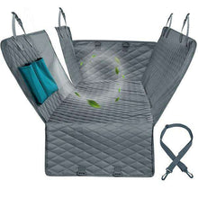 Load image into Gallery viewer, Dog Car Seat Cover View Mesh Waterproof Pet Carrier Car Rear Back Seat Mat Hammock Cushion Protector With Zipper And Pockets - Ole Misc.
