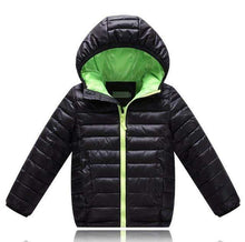 Load image into Gallery viewer, Children's Outerwear Boys Winter Warm Hooded Coat Children Cotton-Padded Clothes boy Down Jacket kid Sport jackets 5-10 yrs - Ole Misc.
