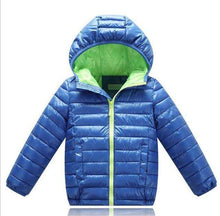 Load image into Gallery viewer, Children's Outerwear Boys Winter Warm Hooded Coat Children Cotton-Padded Clothes boy Down Jacket kid Sport jackets 5-10 yrs - Ole Misc.