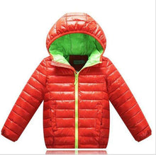 Load image into Gallery viewer, Children's Outerwear Boys Winter Warm Hooded Coat Children Cotton-Padded Clothes boy Down Jacket kid Sport jackets 5-10 yrs - Ole Misc.