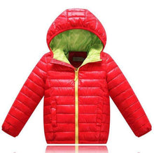 Load image into Gallery viewer, Children's Outerwear Boys Winter Warm Hooded Coat Children Cotton-Padded Clothes boy Down Jacket kid Sport jackets 5-10 yrs - Ole Misc.