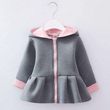 Load image into Gallery viewer, Benemaker Toddler Rabbit Ear Jackets For Girl Spring Children's Clothing Hooded Cute Outerwear Baby Windbreaker Kids Coats JH029 - Ole Misc.