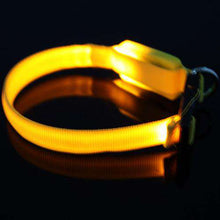 Load image into Gallery viewer, New Pet Dog Small Size LED Nylon Safety Collar Light-up Flashing Glow Collar For Dogs - Ole Misc.