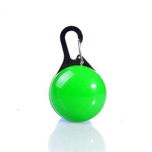 Load image into Gallery viewer, 1PC Mini Pet Dog Collar Safety Keyring Dog Cat Night Light Pendant Puppy LED Night Safety Flashing Collar Pendant - Ole Misc.