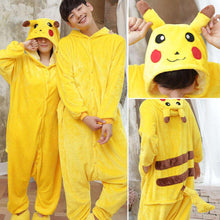 Load image into Gallery viewer, pokemon pizama sexy nightgown pikachu pokemon onesie animal pajamas pikachu couple pajamas home wear kigurumi kegurumi - Ole Misc.