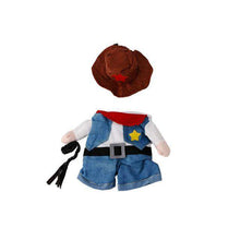Load image into Gallery viewer, Funny Pet Costume Dog Cat Costume Clothes Dress Apparel Doctor Policeman Cowboy - Ole Misc.