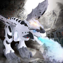 Load image into Gallery viewer, Electric Dinosaurs Model Kit Kids Walking Spray Swing Robot Toy Electronic Animal Model with Light Sound Toys For Children - Ole Misc.