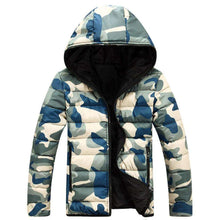 Load image into Gallery viewer, 2019 New Camouflage Winter Down Jacket Coats  Mens Doudoune Homme Hiver - Ole Misc.