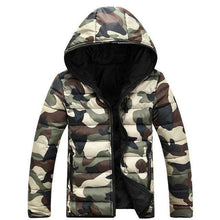 Load image into Gallery viewer, 2019 New Camouflage Winter Down Jacket Coats  Mens Doudoune Homme Hiver - Ole Misc.