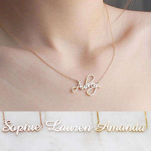 Load image into Gallery viewer, DODOAI Custom Necklaces Personalized Name Necklaces Jewelry Personality Letter Choker Necklaces with Name for Women Girls Mother - Ole Misc.