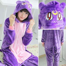 Load image into Gallery viewer, kigurumi onesies for adults sleepwear 2019 pijama de unicornio Unicorn Panda pyjamas Jumpsuit Pajamas For women warm Onesie - Ole Misc.
