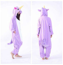 Load image into Gallery viewer, kigurumi onesies for adults sleepwear 2019 pijama de unicornio Unicorn Panda pyjamas Jumpsuit Pajamas For women warm Onesie - Ole Misc.