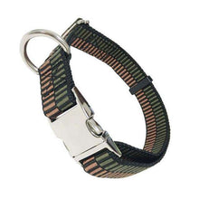 Load image into Gallery viewer, 19 Colors Adjustable Rainbow Nylon Strap Dog Collar For Small And Big Pet Dogs Collars SML - Ole Misc.