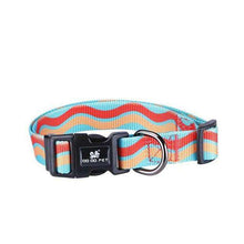 Load image into Gallery viewer, 19 Colors Adjustable Rainbow Nylon Strap Dog Collar For Small And Big Pet Dogs Collars SML - Ole Misc.