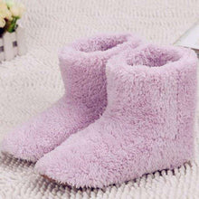 Load image into Gallery viewer, Winter Foot Warmer Shoes Soft Electric Heating Shoes USB Battery Rechargeable Snow  Boots Washable Electric Shoes Skiing Boot - Ole Misc.