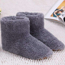 Load image into Gallery viewer, Winter Foot Warmer Shoes Soft Electric Heating Shoes USB Battery Rechargeable Snow  Boots Washable Electric Shoes Skiing Boot - Ole Misc.