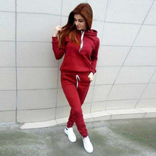 Load image into Gallery viewer, 2019 Autumn Casual 2 Pieces Suit Women Hoodies Tops - Ole Misc.