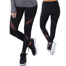 Load image into Gallery viewer, Casual Leggings Women Black Mesh fitness pants women High Waist Legins Push Up Punk Leggings Leggins Sexy workout sportleggings - Ole Misc.