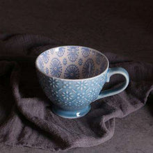 Load image into Gallery viewer, 2019 New Trend Ceramics Hand-painted Retro Creative Coffee Cup Coffee Bar Relief Personality Breakfast Milk Cup Exquisite Gifts - Ole Misc.