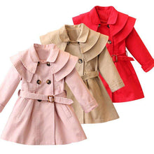 Load image into Gallery viewer, New fashion Children's winter coat red grey Autumn kids jacket sleeve fashion baby coat girl's baby jacket 3-12Y - Ole Misc.
