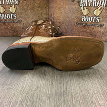 Load image into Gallery viewer, MEN'S RODEO COWBOY ALLIGATOR NECK BOOTS GENUINE LEATHER WESTERN SQUARE TOE - Ole Misc.