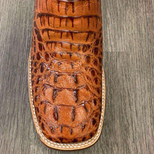 Load image into Gallery viewer, MEN'S RODEO COWBOY ALLIGATOR NECK BOOTS GENUINE LEATHER WESTERN SQUARE TOE - Ole Misc.