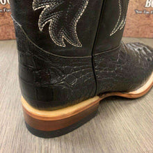 Load image into Gallery viewer, MEN'S RODEO COWBOY ALLIGATOR NECK BOOTS GENUINE LEATHER WESTERN SQUARE TOE - Ole Misc.