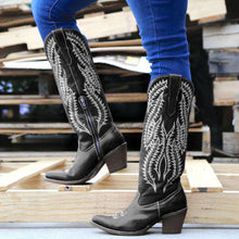 Load image into Gallery viewer, Women Ladies Cowgirl Cowboy Boots Ladies Knee High Block Heel Western Shoes Size - Ole Misc.