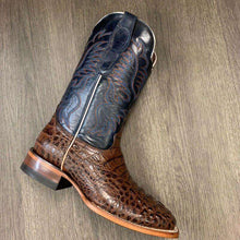 Load image into Gallery viewer, MEN'S RODEO COWBOY ALLIGATOR NECK BOOTS GENUINE LEATHER WESTERN SQUARE TOE - Ole Misc.