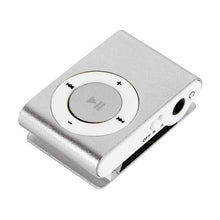Load image into Gallery viewer, USB metal mini Clip mp3 Player sport portable Music digital TF/SD Card Slot player mp 3 player card running Protable Mini Mp3 Mu - Ole Misc.