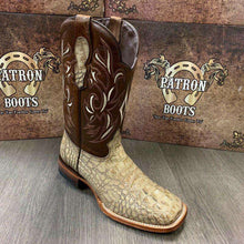 Load image into Gallery viewer, MEN'S RODEO COWBOY ALLIGATOR NECK BOOTS GENUINE LEATHER WESTERN SQUARE TOE - Ole Misc.