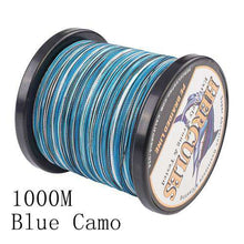 Load image into Gallery viewer, Hercules Fishing 4 Strands 100M 300M 500M 1000M 1500M 2000M PE Braided Fishing Line Saltwater Weave Carp Fishing Cord Pesca Wire - Ole Misc.