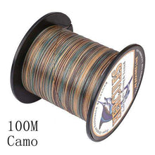 Load image into Gallery viewer, Hercules Fishing 4 Strands 100M 300M 500M 1000M 1500M 2000M PE Braided Fishing Line Saltwater Weave Carp Fishing Cord Pesca Wire - Ole Misc.