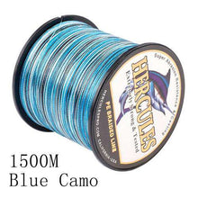 Load image into Gallery viewer, Hercules Fishing 4 Strands 100M 300M 500M 1000M 1500M 2000M PE Braided Fishing Line Saltwater Weave Carp Fishing Cord Pesca Wire - Ole Misc.