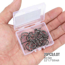Load image into Gallery viewer, DONQL Spring Fishing Hooks 10/20/50pcs Set Barbed Swivel Jig Carp Hook Single Circle Fishhook Fly Fishing Accessories Tackle - Ole Misc.