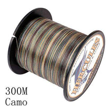 Load image into Gallery viewer, Hercules Fishing 4 Strands 100M 300M 500M 1000M 1500M 2000M PE Braided Fishing Line Saltwater Weave Carp Fishing Cord Pesca Wire - Ole Misc.
