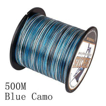 Load image into Gallery viewer, Hercules Fishing 4 Strands 100M 300M 500M 1000M 1500M 2000M PE Braided Fishing Line Saltwater Weave Carp Fishing Cord Pesca Wire - Ole Misc.