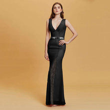 Load image into Gallery viewer, Dressv peach long evening dress cheap scoop sleeveless a line zipper up wedding party formal dress appliques evening dresses - Ole Misc.